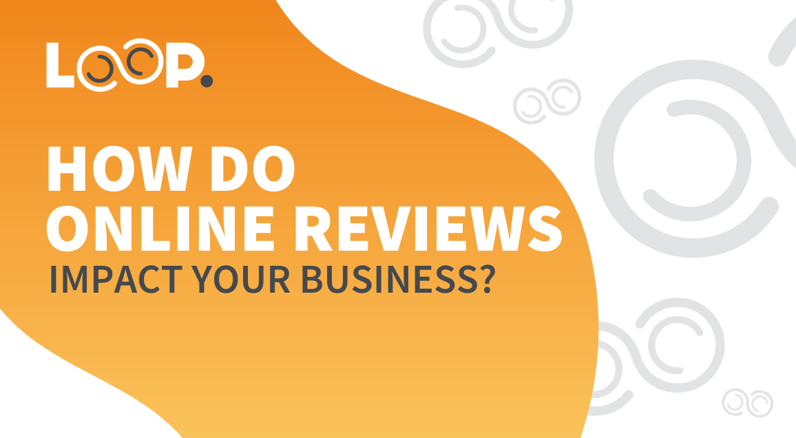 How do online reviews impact your business - Card