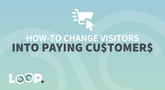 How-to Turn visitors into paying customers Card