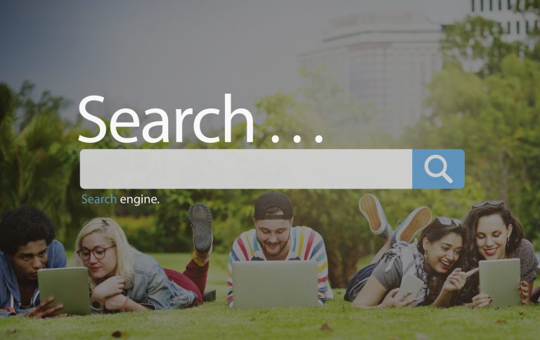 search engine mockup