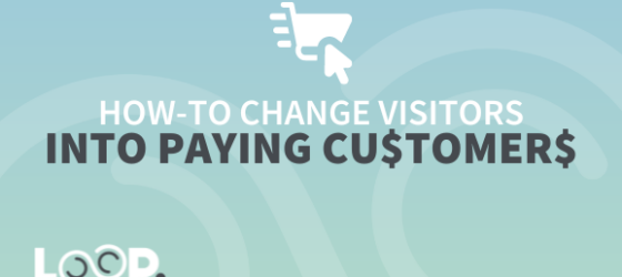 How to turn visitors into paying customers