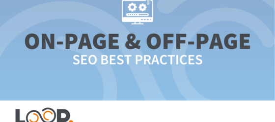 On page off page seo best practices