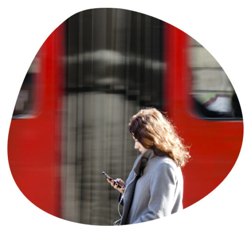 Person using a mobile phone - Social Media Ads Services - Loop Digital