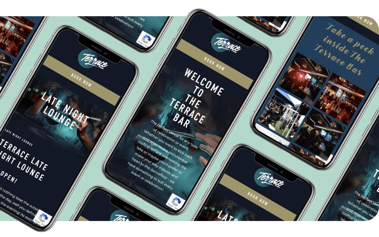 The Terrace Bar - Web Design Services - Loop Digital
