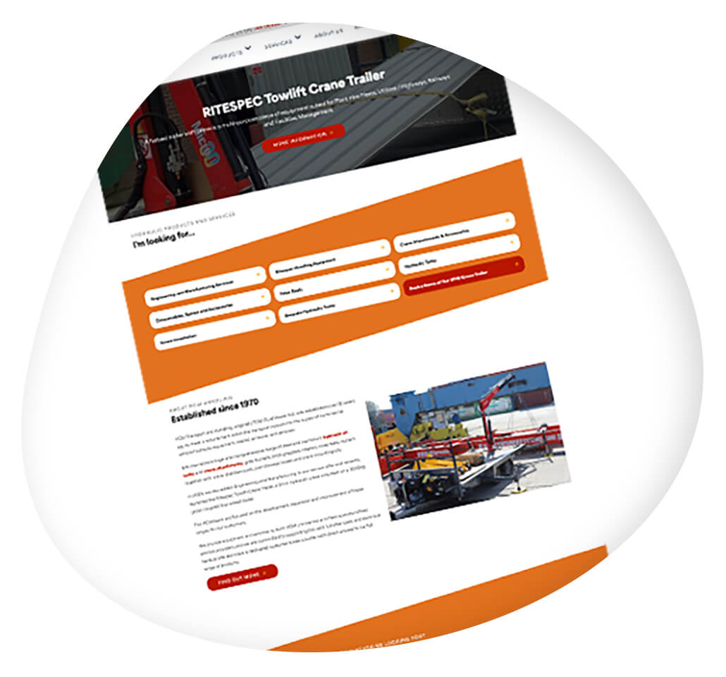 PCM Handling - Homepage Design