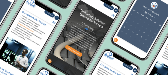 Bluebell IT Solutions Mobile Optimised Website