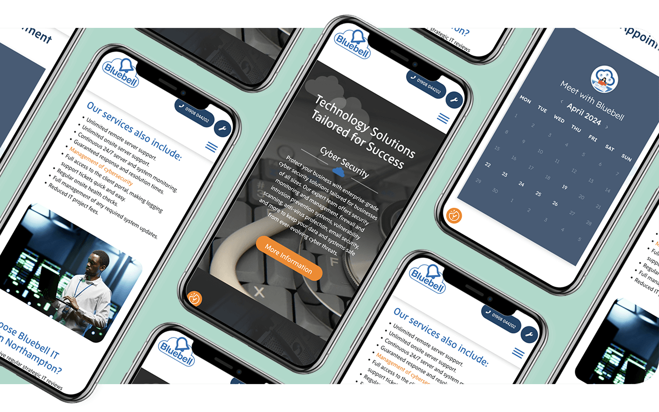Bluebell IT Solutions Mobile Optimised Website