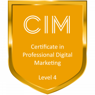 Digital Badge for L4 Qualification in Professional Digital Marketing from Loop Digital