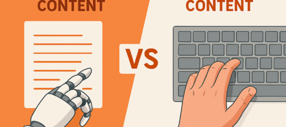 AI Human Content difference