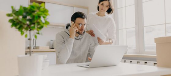 Homeowners searching information online