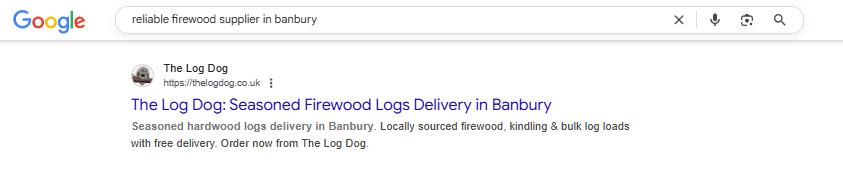Reliable Firewood Banbury Keyword