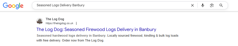 Seasoned Logs Search Result
