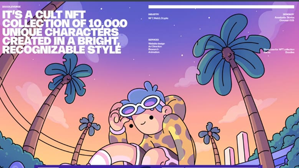 Cute-alism - web design example