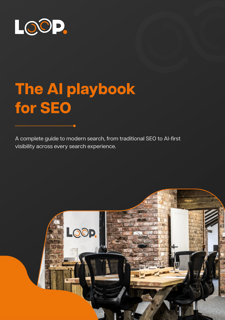 The AI Playbook for SEO cover
